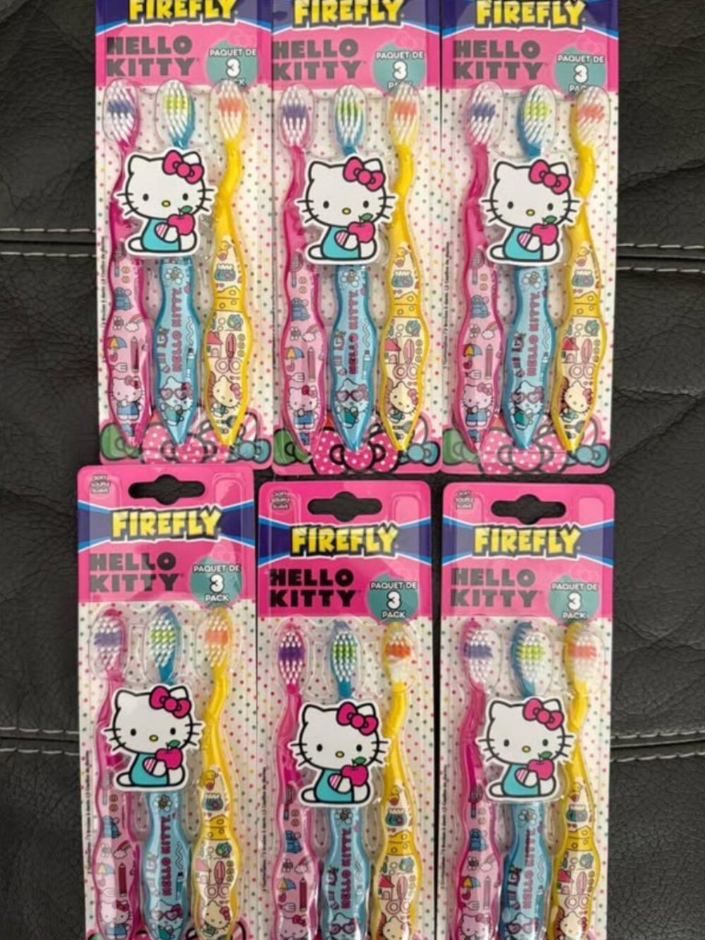 Hello Kitty kids toothbrush - 6 packs for $25